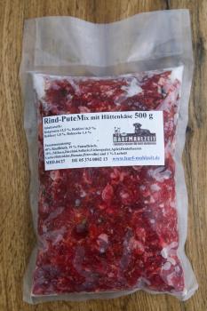 Preview: Rind Pute Mix mit Hüttenkäse